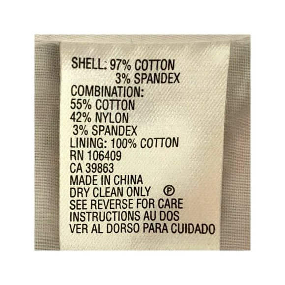 Tahari Cap Sleeve Square Neck White-Black Stencil Floral Cotton Dress Size 10 - Picture 7 of 8